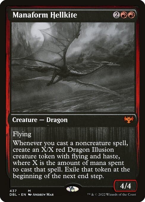 Manaform Hellkite from Innistrad: Double Feature (Mythic)