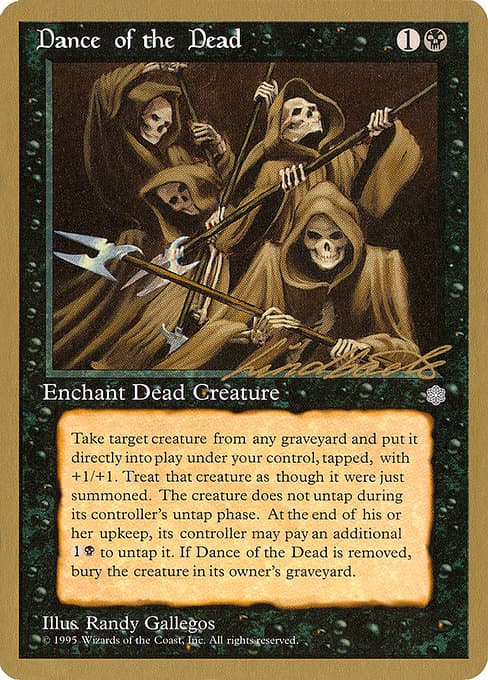 Dance of the Dead from Pro Tour Collector Set (Uncommon)