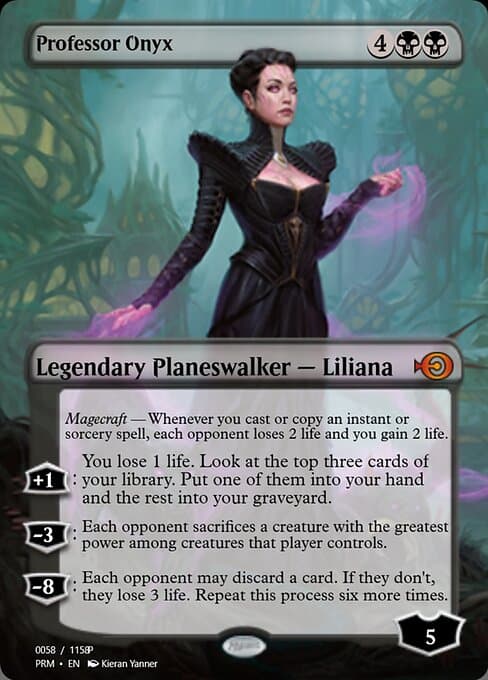 Professor Onyx from Magic Online Promos (Mythic)