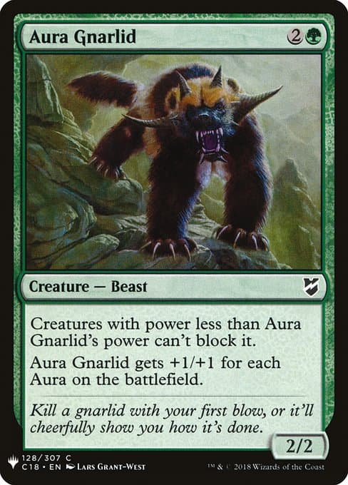 Aura Gnarlid from The List (Common)