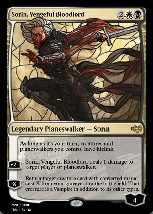 Sorin, Vengeful Bloodlord from Magic Online Promos (Rare)
