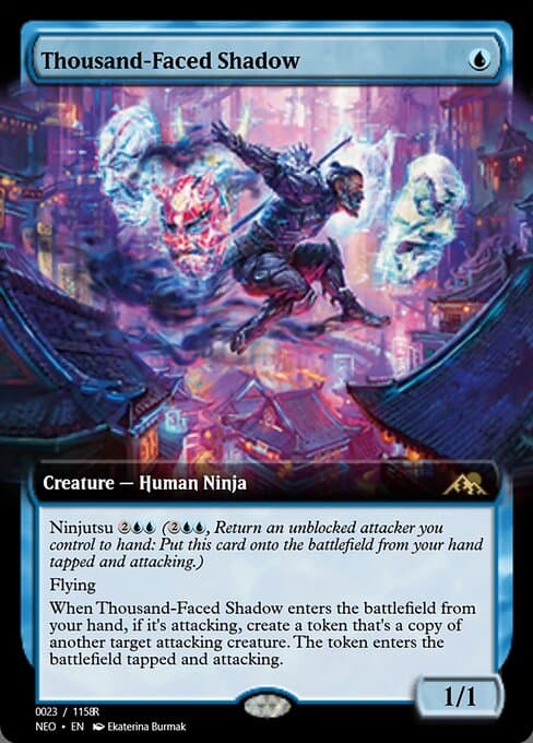Thousand-Faced Shadow from Magic Online Promos (Rare)