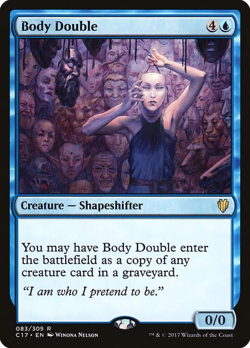 Body Double from Commander 2017 (Rare)