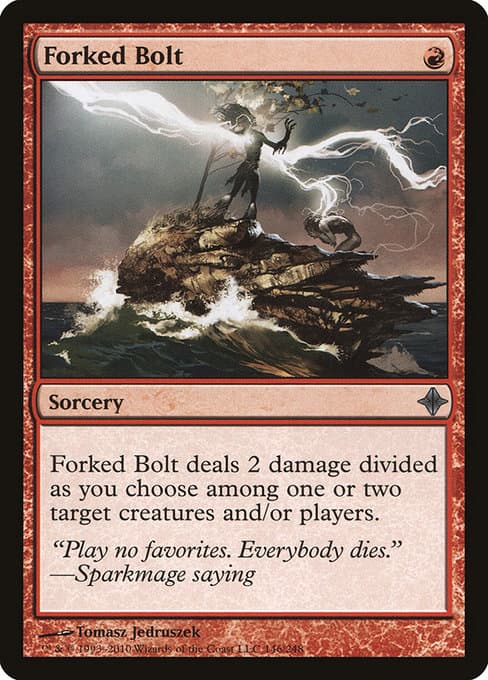 Forked Bolt from Rise of the Eldrazi (Uncommon)
