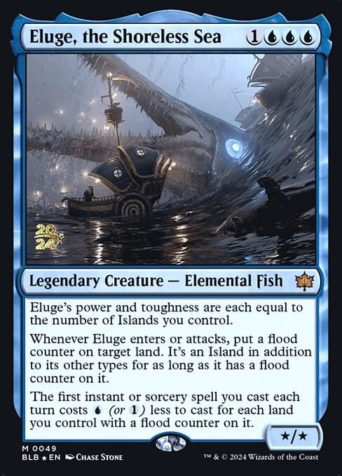 Eluge, the Shoreless Sea from Bloomburrow Promos (Mythic)