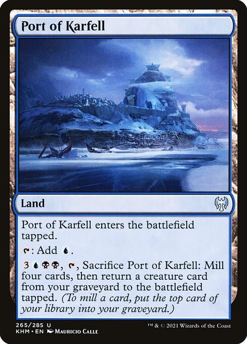 Port of Karfell from Kaldheim (Uncommon)