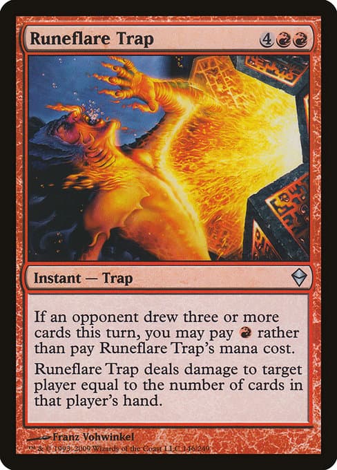 Runeflare Trap from Zendikar (Uncommon)