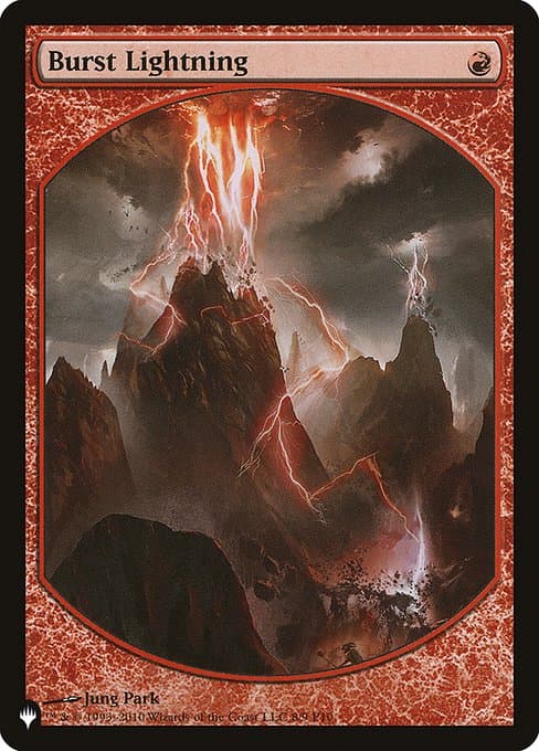 Burst Lightning from The List (Rare)