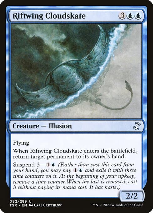Riftwing Cloudskate from Time Spiral Remastered (Uncommon)