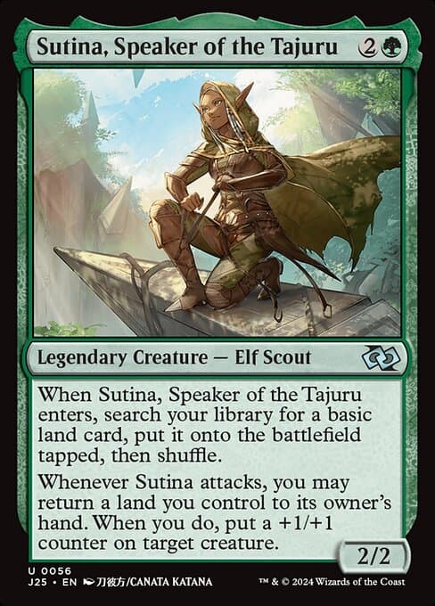 Sutina, Speaker of the Tajuru (Uncommon)