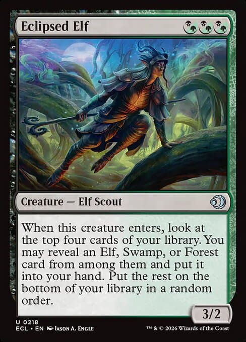 Eclipsed Elf (Uncommon)