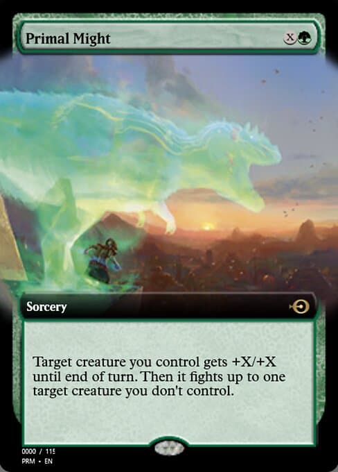 Primal Might from Magic Online Promos (Rare)