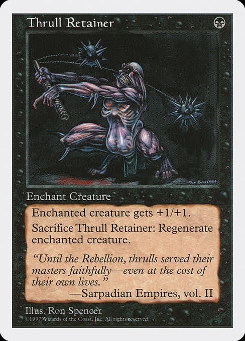 Thrull Retainer from Fifth Edition (Uncommon)