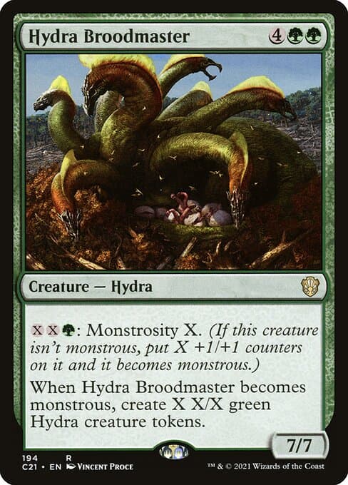 Hydra Broodmaster from Commander 2021 (Rare)