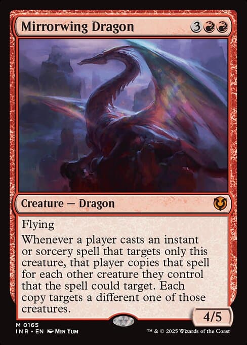 Mirrorwing Dragon from Innistrad Remastered (Mythic)