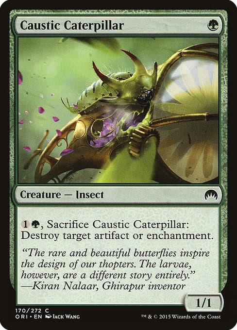 Caustic Caterpillar from Magic Origins (Common)