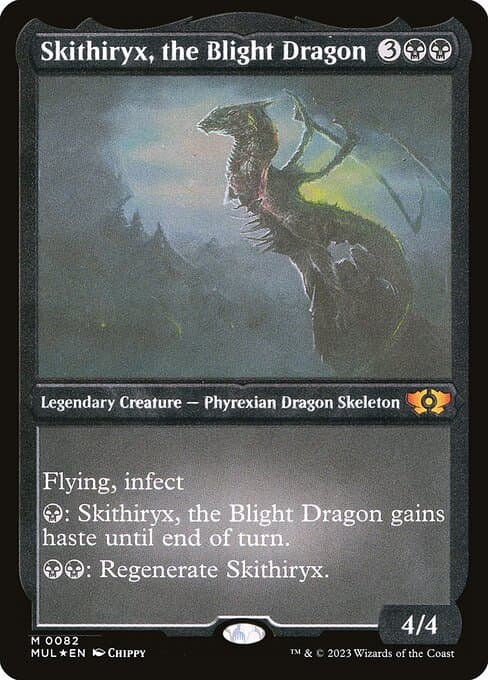Skithiryx, the Blight Dragon from Multiverse Legends (Mythic)