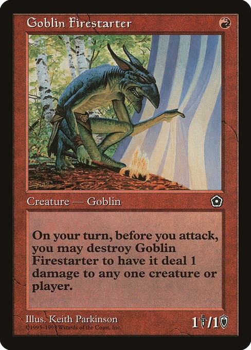 Goblin Firestarter from Portal Second Age (Uncommon)