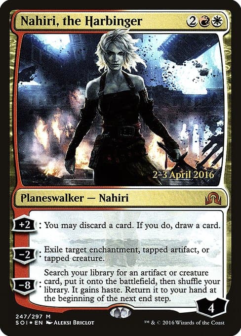 Nahiri, the Harbinger from Shadows over Innistrad Promos (Mythic)