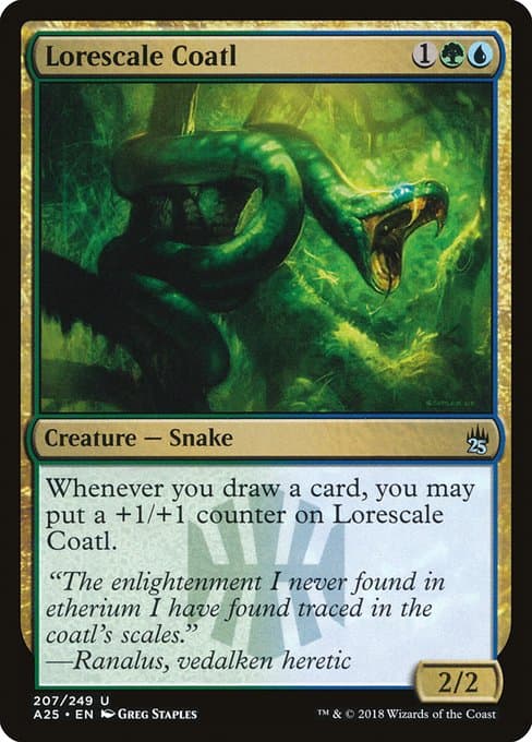 Lorescale Coatl from Masters 25 (Uncommon)