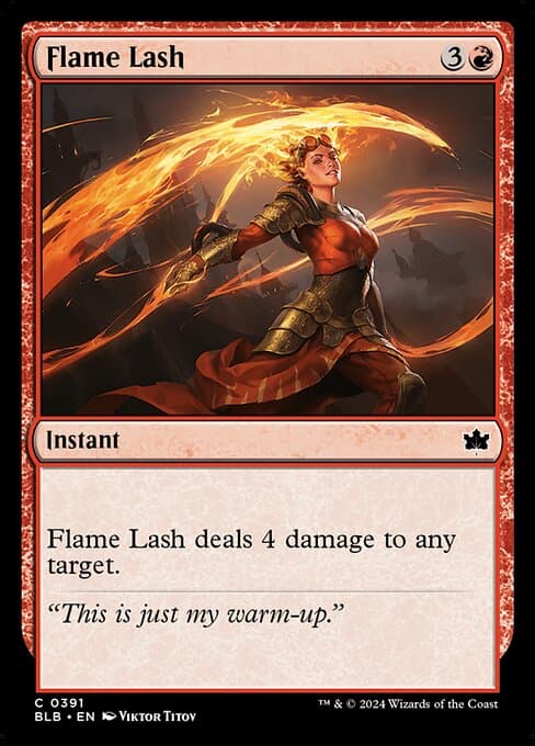 Flame Lash from Bloomburrow (Common)