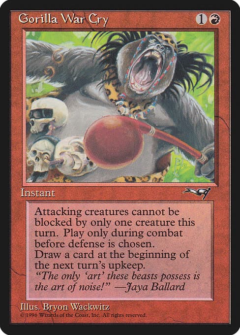 Gorilla War Cry from Alliances (Common)