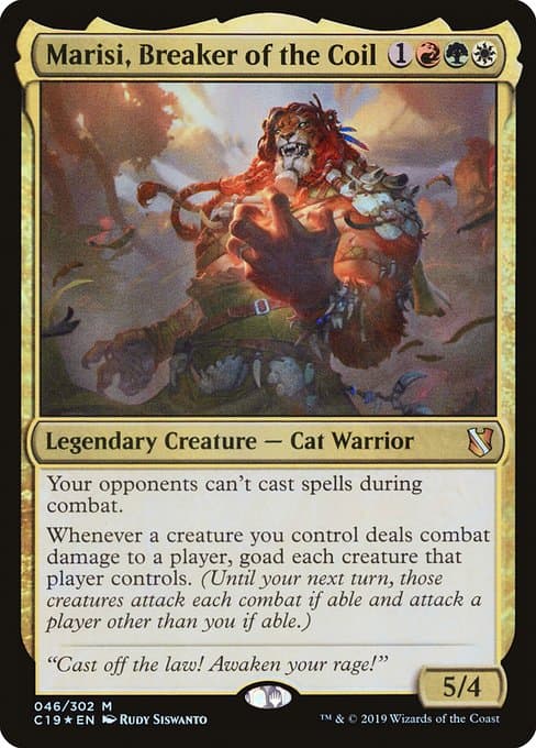 Marisi, Breaker of the Coil from Commander 2019 (Mythic)