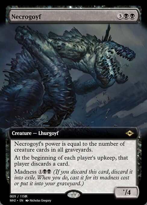 Necrogoyf from Magic Online Promos (Rare)