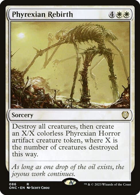 Phyrexian Rebirth from Phyrexia: All Will Be One Commander (Rare)