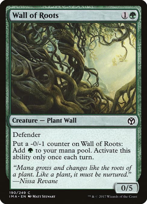 Wall of Roots from Iconic Masters (Common)