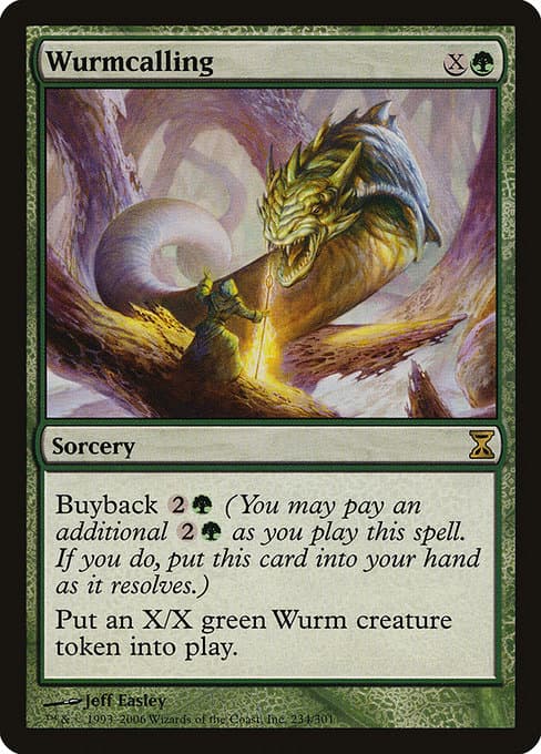 Wurmcalling from Time Spiral (Rare)