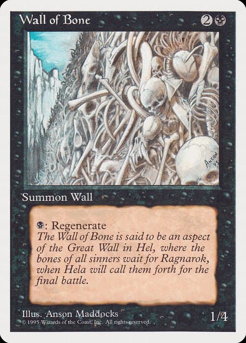 Wall of Bone (Uncommon)