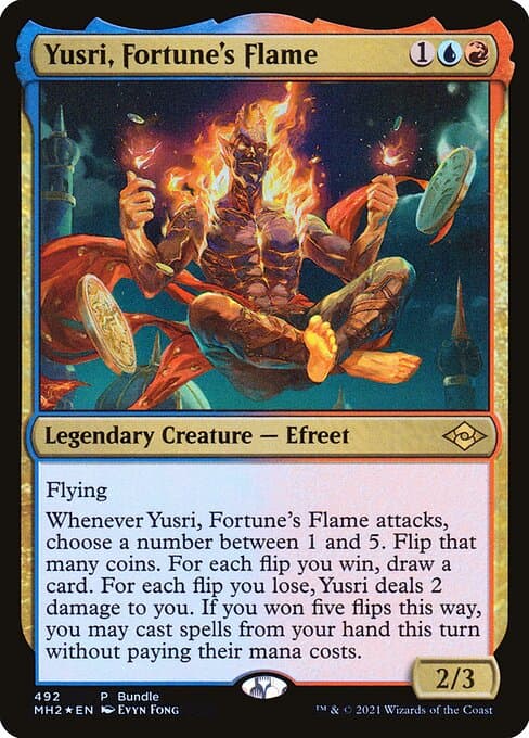Yusri, Fortune's Flame from Modern Horizons 2 (Rare)