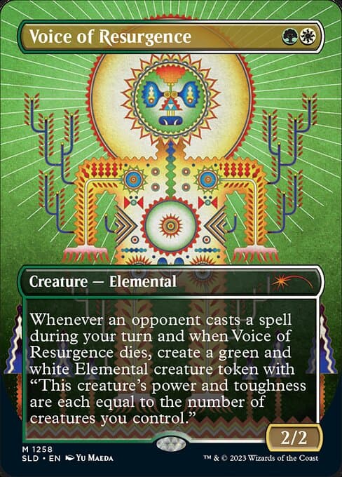 Voice of Resurgence from Secret Lair Drop (Mythic)