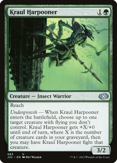 Kraul Harpooner from Jumpstart 2022 (Uncommon)