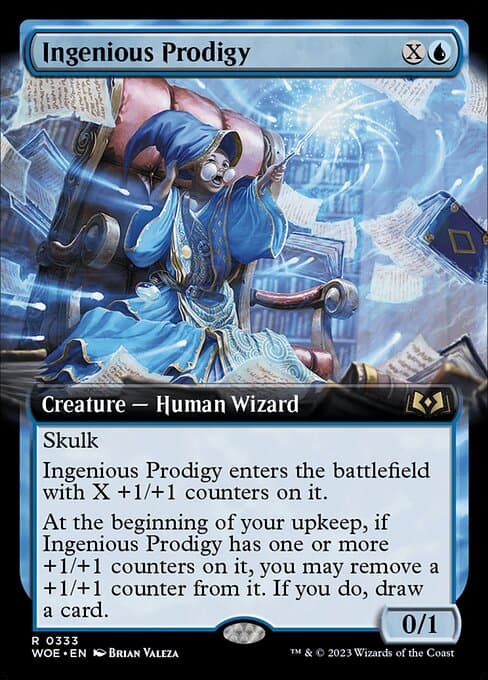 Ingenious Prodigy from Wilds of Eldraine (Rare)
