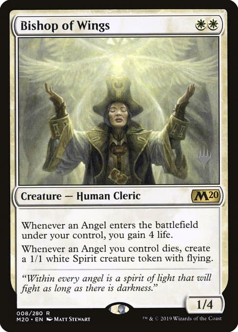 Bishop of Wings from Core Set 2020 Promos (Rare)