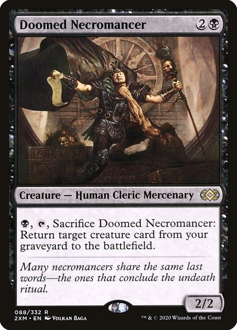 Doomed Necromancer from Double Masters (Rare)
