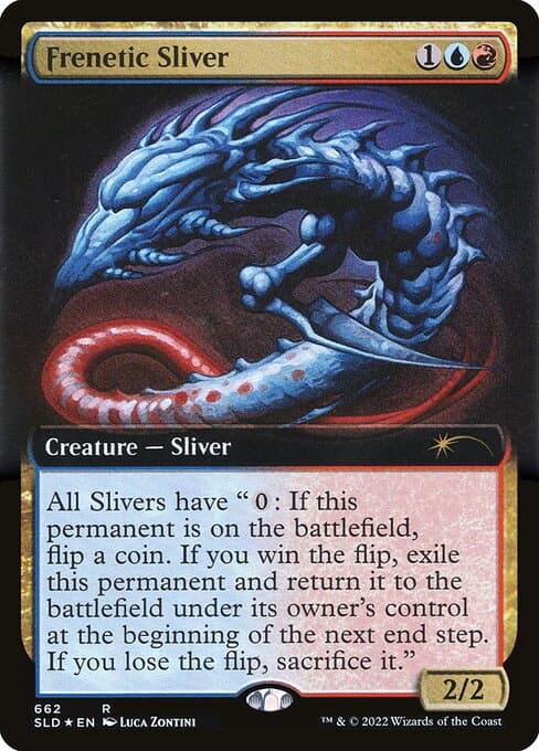 Frenetic Sliver from Secret Lair Drop (Rare)