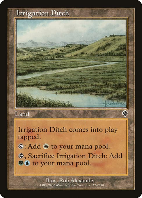 Irrigation Ditch from Invasion (Common)