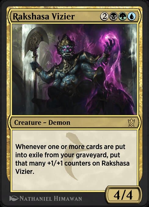 Rakshasa Vizier from Khans of Tarkir (Rare)