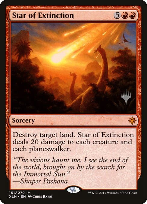 Star of Extinction from Ixalan Promos (Mythic)