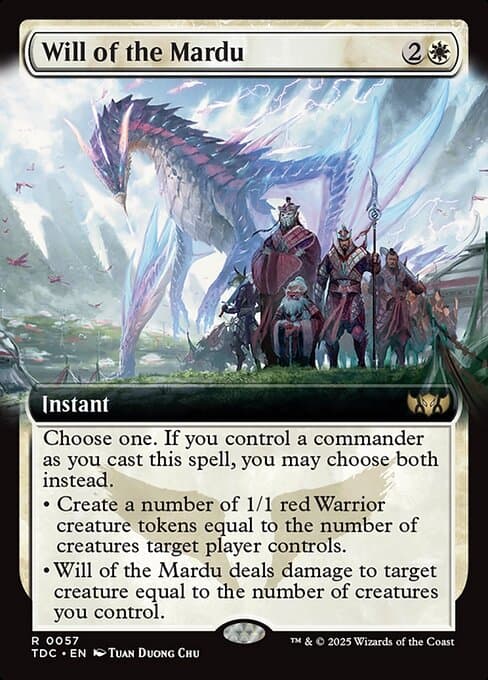 Will of the Mardu from Tarkir: Dragonstorm Commander (Rare)