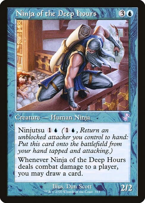 Ninja of the Deep Hours from Time Spiral Remastered (Special)