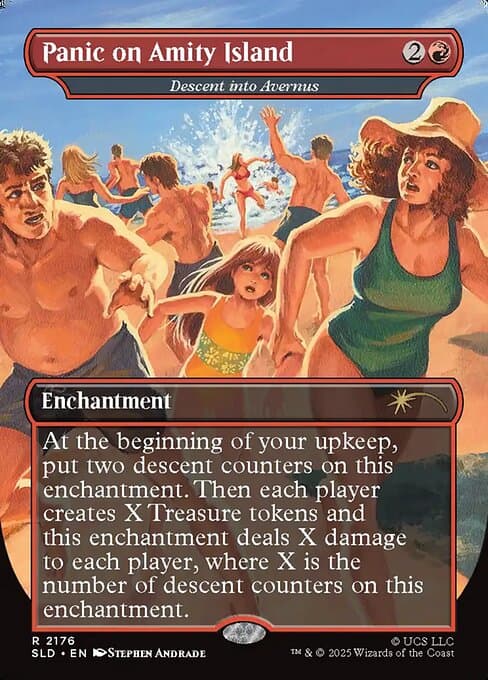 Descent into Avernus from Secret Lair Drop (Rare)