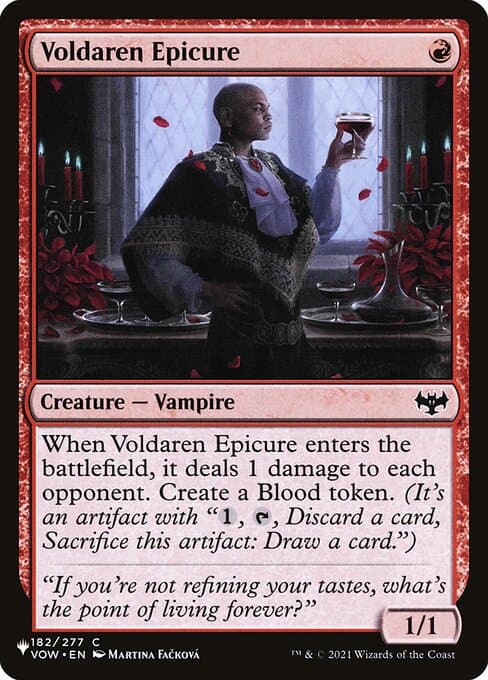 Voldaren Epicure from The List (Common)