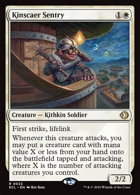 Kinscaer Sentry from Lorwyn Eclipsed Promos (Rare)