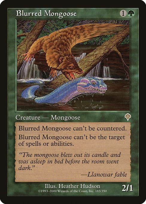 Blurred Mongoose from Invasion (Rare)