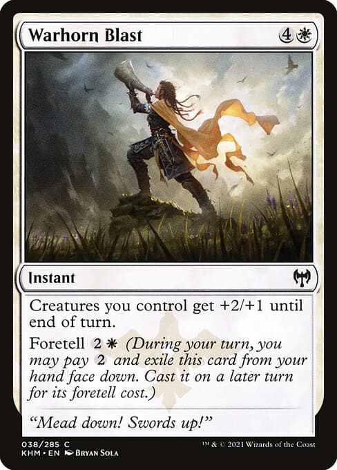 Warhorn Blast (Common)