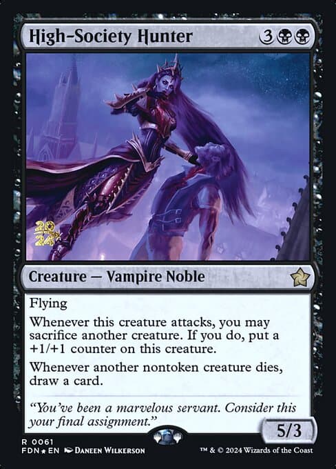 High-Society Hunter from Foundations Promos (Rare)